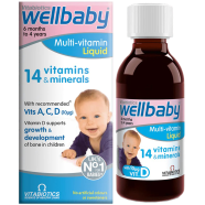 Vitabiotics Wellbaby Natural Orange Flavour Syrup 150ml icon