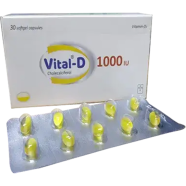 Vital-D 1000 IU - 10's Strip Capsule icon