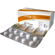 Volcan 50 mg - 10's Strip Tablet icon