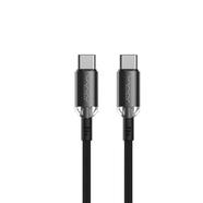 Vyvylabs Crystal Series Fast Charging Data Cable Type-C to Type-C 60W 1M Black(VCSCC-02)