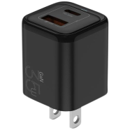 Vyvylabs Gan Fast Charger 35W A plush C (US plug) Black(GAN35BU-02)