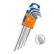 WADFOW WHK1292 Hex Key 9 Pcs