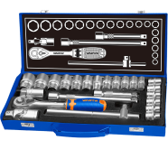 WADFOW WST2L24 Socket Set 1/2 Inch 24 Pcs