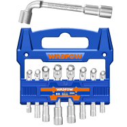 WADFOW WTH4208 L-angled Socket Wrench Set 8 Pcs