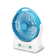WEIDASI Rechargeable Fan WD-202 Portable mini USB with Light.