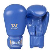 WISING Boxing Gloves - Blue - (16822) - AIBA Approved - 1 Pair - 16 Ounces 