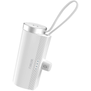 WIWU Wi-W026 Capsule Mobile Power Bank Mini USB-C Portable Charger with Watch Charger