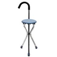 Walking Stick Chair Aluminum Walkers For Elderly Folding Elderly Walker Cane With Seat Walking Stick