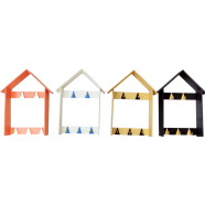 Wall-mounted Key Holder With 5 Hooks To Organize Keys And Small Items Near The Entryway | Pvc Any Colur