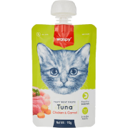 Wanpy Creamy Tasty Meat Paste Tuna Chicken and Carrot 90 gm icon