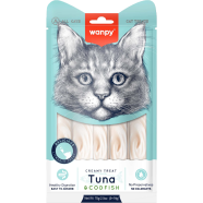 Wanpy Creamy Treat Tuna and Cod Fish (14gm x 5) 70 gm icon