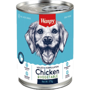 Wanpy Holistic Formulation Dog Can Food Chicken and Vegetable 375 gm