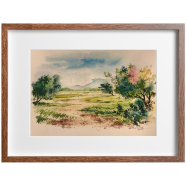 Watercolor Landscape - (16x13)inches