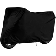Waterproof All Season Bike Cover Dust Cover UV Protective Outdoor Indoor For Motorcycle 50 To 200cc Black Color icon