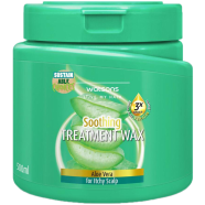 Watsons Aloe Vera Soothing Hair Treatment Wax Jar 500 ml - 142800409