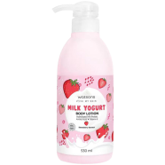 Watsons Strawberry Ext.Milk Yogurt Body Lotion Pump 530 ml - 142800414