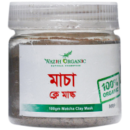 Wazih Organic Macha Clay Mask 100gm