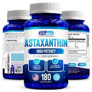 We Like Vitamins Astaxanthin 10mg (180 softgels, 6 months supply, USA made)