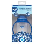 Wee Baby Classic PP Feeding Bottle with Grip- 150 ml (Evil Eye)