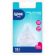 Wee Baby Classic Plus Silicone Teat (18 Plus Months)