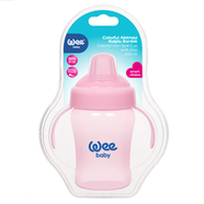 Wee Baby Colorful Non-Spill Cup with Grip- 240 ml
