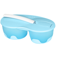 Wee Baby Double Section Feeding Bowl Set