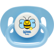 Wee Baby Oval Body Round Teat Soother (6-18 Months)