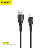 Awei CL-115M 1000mm Charging Data Cable For Micro-USB 2.4A