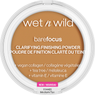 Wet N Wild Barefocus Clarifying Face Powder - Medium Tan - 77802146670