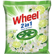 Wheel Washing Powder 2in1 Clean And Fresh - 500 gm - 69749834 icon