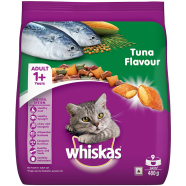 Whiskas Adult 1year Plus Dry Cat Food Food Tuna Fish Flavor 480 gm