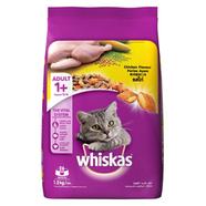 Whiskas Adult Chicken Flavour Dry Cat Food 1.2kg