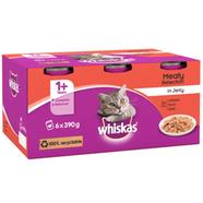 Whiskas Can Chicken in Jelly - 390gm 6pcs