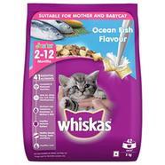 Whiskas Cat Dry Food Junior Ocean Fish with Milk - 3kg