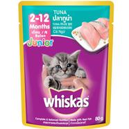 Whiskas Cat Food Junior Tuna Flavor - 80gm