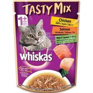 Whiskas Cat Food Tasty Mix Chicken Salmon- 70gm