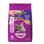 Whiskas Dry Cat Food–Mackerel Flavour, For Adult Cats, 1 Year, 1.2 kg