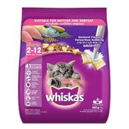 Whiskas Junior Mackerel Flavour 2-12 Months Kitten Food 450g