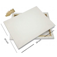 White Canvas 10x18 inch 1Pcs