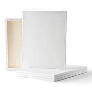 White Canvas Bord 8x8 inch - 2 Pcs