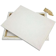 White Canvas Size : 4/8 inch