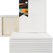 White Canvas Size : 8/10 inch