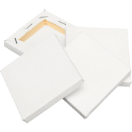 White Mini Canvas 5x5 inch - 3 Pcs - 3 Pcs Set