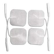 White Physiotherapy Equipments Self Adhesive Electrode Pads For Electronic Stimulators, Ift, Tens,Ems 