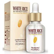 White Rice Serum Reduces Wrinkles and Lighten Dark Spots Pore Minimizer Anti- Aging Face Moisturizer Skin Lightening-15ml