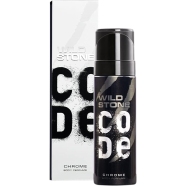 Wild Stone - Code Chrome No Gas Body Perfume For Men, Long Lasting Intense Fragrance - 120ml icon