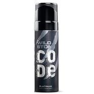 Wild Stone - Code Platinum No Gas Body Perfume For Men, Long Lasting Intense Fragrance, 120ml