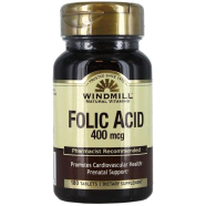 Windmill Folic Acid 400mcg 180 Tablets