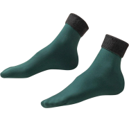 Winter Warm Solid Socks Thicken Thermal Socks For Women Men Wool Cashmere Black Skin Seamless Snow Sock Velvet Unisex Socks icon