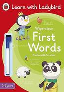 Wipe-Clean : First Words - 3-5 years